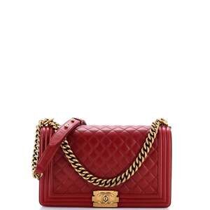 Chanel Boy Flap Bag Quilted Calfskin #243625C32B